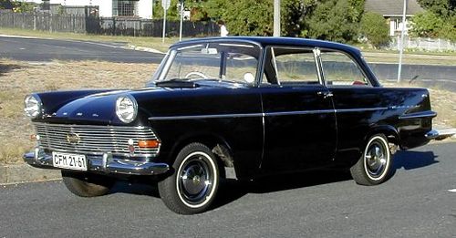 Page-1 Opel 61 Record 1700 Black